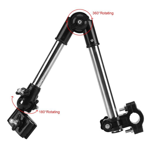 Umbrella Holder for Stroller 360° Adjustable Bike Umbrella Stretch Mount Stand Holder Baby Stroller Pram Chair(#1)