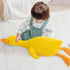 Duck Plush Pillow Stuffed Animal - Cute Giant Goose Plush Duck, Super Soft Hugging Pillow for Kids Bedding