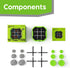 GiiKER 3-in-1 Tic Tac Toe Bolt Game, Handheld Puzzle Console, Portable Educational Fidget Toy for All Ages