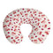 Cstdyfrv Valentine's Day Cherry Nursing Pillow Covers Pink Cherry Bows Love Heart Removable