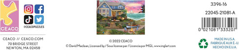 Ceaco - David MacLean - Heart Beach - 1000 Piece Jigsaw Puzzle