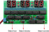 DIY Electronic Clock Kit, 6 Bit Digital Circuit Soldering Kit for Skill Contest Training Materials