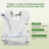 (30/60Pcs Baby Disposable Bibs-Individually Packaged,Soft, Leak Proof, Disposable Bibs Suitable for baby, Traveling