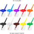 BigOtters 20PCS Painting Brushes Set for Kids, 10PCS No Spill Paint Cups with Lid, Toddler Paint Brushes for Art