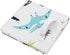 Set 2 Sweet Jojo Designs of Collapsible Fabric Storage Cubes (Blue/Green Modern Dinosaur) for Boys, Baby, Kids