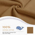 Cozy 36 28 Inches Baby Knit Blanket Soft Cotton Lightweight Newborn Blanket for Crib Stroller Toddler Nursery Shower