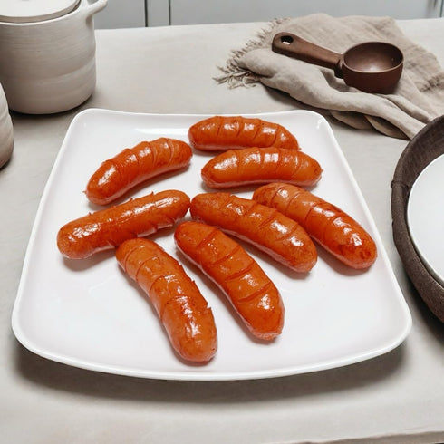 Generic 8 PCS Fake Artificial Hot Dog Fake Sausage Simulated hot Dog,Artificial Food Model Fake Lifelike Simulated Food
