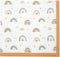 Rainbow Muslin Quilt Baby Blanket - Silky Soft and Breathable Summer Blanket