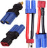 JIECHUN 2Pairs EC5 to T Adapter Male Female Connector Plug Set Compatible with