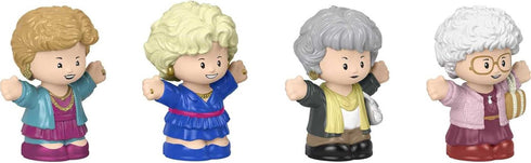 Little People Collector The Golden Girls TV Show Special Edition Set, 4 Figures in Display Package