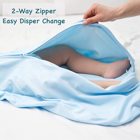 3-Pack 100% 0-6 2-Way Sleep Sack Organic Cotton Wearable Blanket Toddler Sleeping Bag Sleeveless Sleep Sack Months