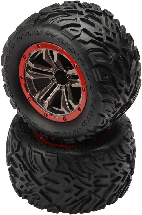 HOSIM RC Car Tires Accessory Spare Parts Wheels 56-ZJ02 for Hosim 9155 9156 RC Car (2 PCS)