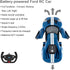 RASTAR RC Car | 1/14 Ford GT Remote Control Race Toy Car for Kids, Open Doors by Manual, Blue (2.4GHz)