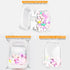 Clear Figure Display Bag with Keychain, Portable Small Doll Storage Bag with Zipper Closure for Collectibles