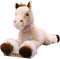 Large Horse Stuffed Animal Plush Toy - Giant Pony Unicorn Plush Doll Gifts for Kids, 35.4"