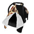 Zhbvncp Giraffe Baby Car Seat Cover & Breastfeeding Nursing Cover - Breathable Stretch