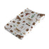 Western Cowboy Changing Pad Covers, Cowboy Hat Boots Cactus Sheets for Boys, 32''x16'', Soft Breathable