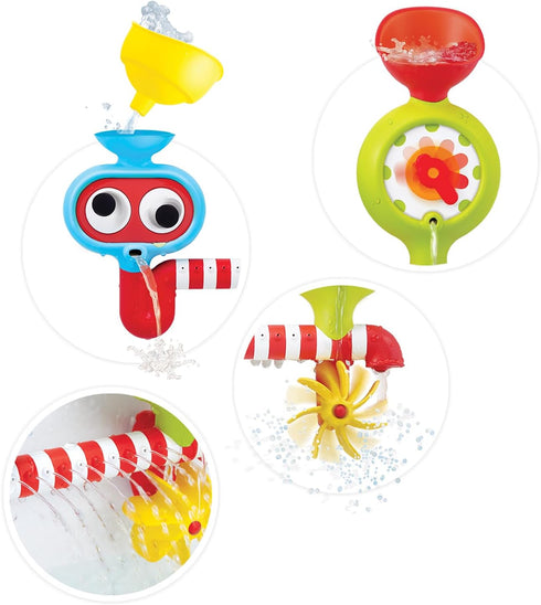Yookidoo Baby Toddler Bath Wall Toy, Ages 1-3, Waterfall Spinning Gears & Rotating Googly Eyes