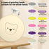 SHINLHUA Set: 6 Trimmer Newborn Electric Care Gentle Grinding Heads, & Compact Storage Quiet Nails Polisher Round Tool