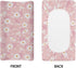 Psesaysky Daisy Changing Table Cover Waterproof Nursery Pad Change Cover Breathable Stretchy Diaper Changing Cover Soft