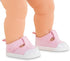 14" 3 Corolle Baby Doll Pink Sneakers Outfit Accessory - Mon Grand Poupon Baby Doll Clothes and Accessories fit Dolls