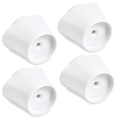 Wall Nanny 4 Inch Extension Accessories for Baby Gate, Connect Extensions to Add 4 Inches in Length - 4 Pack (Made in