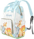 Yeshop Backpack Daypack Personalized Diaper Elephant Lion Giraffe Multi Function Diaper Bag Travel Nursing Nappy Bag