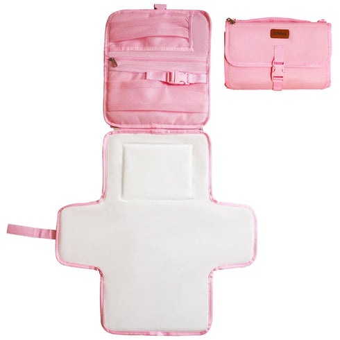 Portable Changing Pad for Baby, Travel Diaper Changing Pad for Newborn, Waterproof