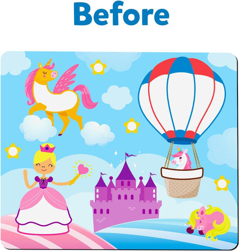 Skillmatics Art Activity - Dot It Unicorns & Princesses Craft Kits for Kids Ages 3-7, No Mess Sticker Art
