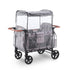 SeedFuture Stroller Wagon Raincover for W4 Original, Lightweight Transparent Waterproof Windproof Protection W4