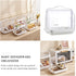 FRCOLOR Dustproof Storage Box with Lid Large Capacity Bottle Organizer and Bread Dessert Preservation Container