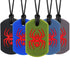 Spider Sensory Chew Necklace for Kids (5 Pack) - Chewing Teether Necklace for Autism Sensory