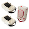 Xhuilong 3-Pack Portable Wet Wipe Case, Hanging Refillable Travel Wipe Holder for Outdoor,