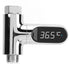 Hamwesh 360 Shower Thermometer, LED Digital Display with Rotating Screen Instant Read for Home Bathroom Kitchen, Baby