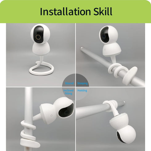 LONNKY 17 Inch Baby Monitor Mount, Compatible with Babystar CF6850/CF6851 and Vtech VM901/VM919HD