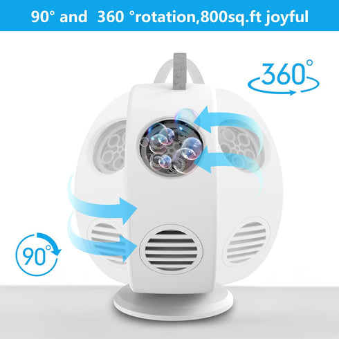 Automatic Bubble Machine for Kids, Rechargeable Portable Bubble Maker, Electric Bubbles Toy for 3-5 Year Olds