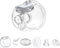 Momlacto Wearable Breast Pump Milk Collector Cup,Compatible with TSRETE/Momcozy S12/S10/S9 Breast Pump,Include Duckbill