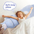 MorisMos Big Unicorn Body Pillow 4 Feet, 51 in Long Plush Unicorn Pillow for Kids, Soft Hugging Gift