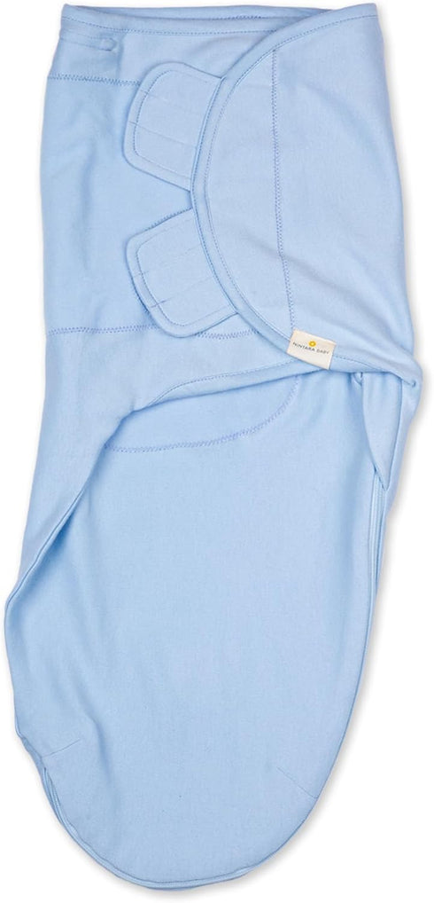 0-3 Swaddle Wrap for Newborns Premium Organic Cotton, Wake Me Not Swaddle with Baby-Safe Closure, Ultra-Soft & Snug