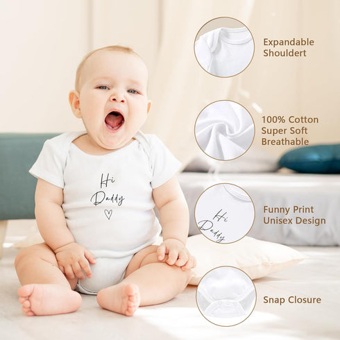 ENERHOPE Sets Surprise Pregnancy Announcements for Dad Pregnancy Test Keepsake Box Wooden Baby Announcement Box Hi