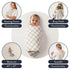Tummy 47 47 Itzy Ritzy Breastfeeding Boss Multi-Use Cover A Nursing Cover, Swaddle, Car Seat Wrap, Time Mat & Burp