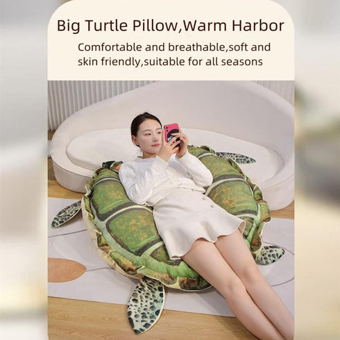 Giant Turtle Stuffed Animal Tortoise Plush Toys Doll - Wearable Turtle Shell