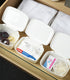 Moorfowl Baby Wipes Dispenser for Bathroom Flushable Wipes Holder White Plastic Organizer Versatile Containers