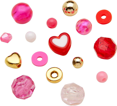8+ RoseArt Beaded Expressions Heart DIY Beaded Sun Catcher Craft Kit - Valentines Day DIY Bead Art for Kids Design
