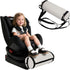 Blublu Park Inflatable Car Seat Foot Rest for Kids, Portable Car Foot Rest with