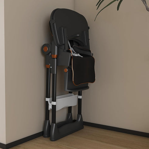 KYDEVO 5 3 Portable High Chair, High Chairs for Babies and Toddlers, Adjustable Baby Chair, Height & Recline Adjustable