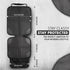 1 Pack, 600D EcoNour Car Seat Protector Waterproof Non-Slip Seat Mat with Extra Thick Padding & Mesh Storage Pocket
