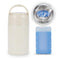 SINSUFUR Portable Breast Milk Cooler, Stainless Steel Breastmilk Storage Keeps Breastmilk Cold for