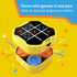 GiiKER Tic Tac Toe Bolt Game, Original 3-in-1 Handheld Puzzle Console, Portable Travel Game