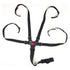 Adjustable 5 Point Harness Seat Belt for Baby, Full Protection Security Harness for High Chair and Pushchair, Black